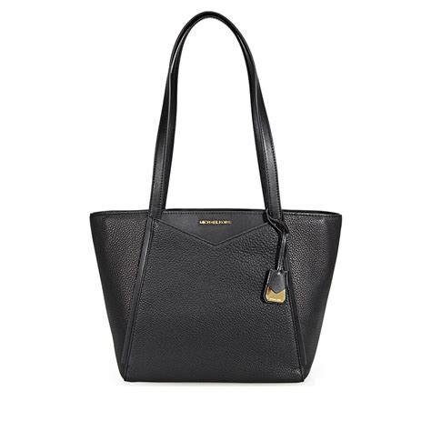 Whitney Small Pebbled Leather Tote Bag 